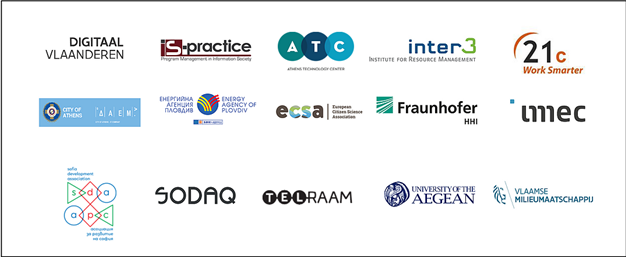 Οι 15 εταίροι του έργου COMPAIR